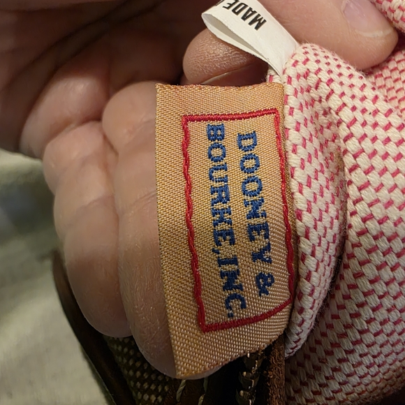 Dooney & Bourke Mini Domed Tassel Satchel HP261 WA-1975 Patch-ginghsm Lining - Picture 9 of 14